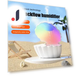 Anti-Gravity Humidifier with Cold Mist Function and Bluetooth Speaker — Air Moisturizers, Enjoy Smart Home