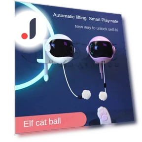 Automatic Electric Lift Ball Toy — Interactive Animal Companions, Smart Pet Supplies