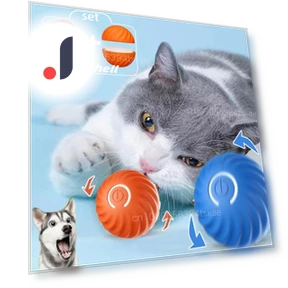 Automatic Moving Jumping USB Electronic Rolling Ball — Interactive Animal Companions, JINGYUE Pet