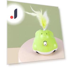 Automatic Rechargeable Feather Toy for Cats — Cat Playthings, Smart Pet Supplies