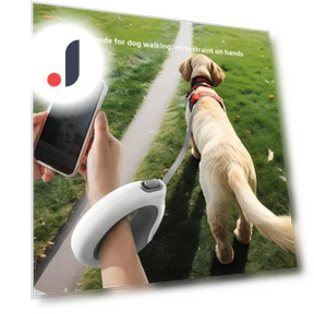 Automatic Retractable Dog Leash — Training Leads, Smart Pet Supplies