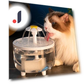 Automatic Water Fountain for Cats and Dogs — Fountains, Melcke