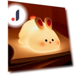 Big Face Rabbit Night Light — Creative Lighting Solutions, Great3C