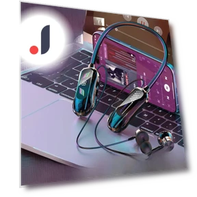 Bluetooth Neckband Headphones — In-Ear Headphones, Pento Smart