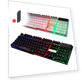 Color Backlit Plug and Play ABS 104-Key Keyboard — Keyboards, Smart Electron
