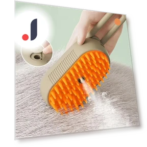 Electric Pet Grooming Brush with Steam — Brushes, Smart Pet Supplies