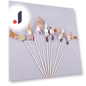Funny Kitten Teaser Wand — Cat Playthings, Smart Pet Supplies