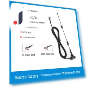 High Gain Omnidirectional Antenna with Small Suction Cup — Network Antennas, All About Drones
