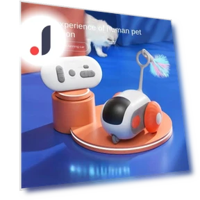 Intelligent Sports Car with Remote Control — Interactive Animal Companions, Smart Pet Supplies