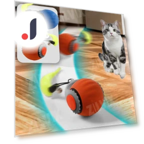 Interactive Cat Toy Ball — Cat Playthings, Smart Pet Supplies