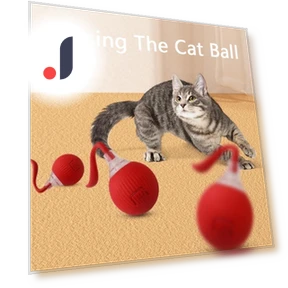 Interactive Cat Toy Ball — Cat Playthings, Smart Pet Supplies