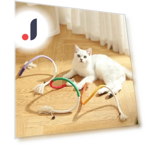 Interactive Dental Cotton Rope Toys — Cat Playthings, Smart Pet Supplies