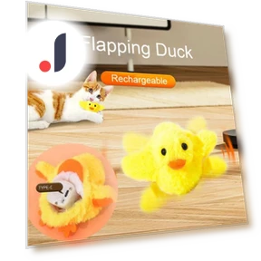 Interactive Flapping Duck Toy — Cat Playthings, Smart Pet Supplies