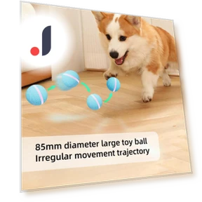 Interactive Rechargeable Pet Ball — Balls, Smart Pet Supplies