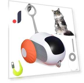 Interactive Smart Toy Car for Cats and Dogs — Interactive Animal Companions, Smart Pet Supplies