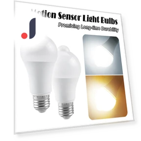 LED Motion Sensor Light Bulb — LED, Elbulbo