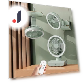 Portable Desk Fan with Remote Control — Portable Cooling Solutions, Pento Smart