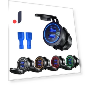 Quick Charge 3.0 Dual USB Car Charger — Chargers, Rustic Elegance House