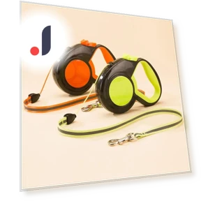 Reflective Dog Leash with Auto-Retract Function — Leashes, Smart Pet Supplies
