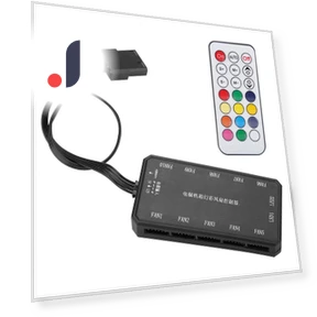 RF Wireless Remote Control Colorful Fan Controller — Cooling Pads & Fans, Automobile and motorcycle supplies
