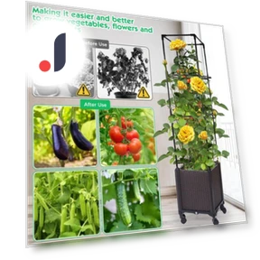 Self-Watering Raised Garden Bed — , Smartdbird