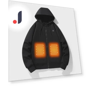 Smart Insulated Hooded Sweater Jacket — Insulated, VantaGoods