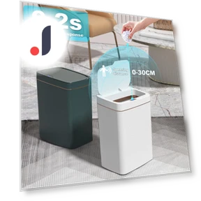 Smart Trash Bin for Bathroom — Waste Baskets, Mango Event