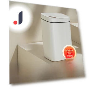Smart Trash Can with Lid — Kitchen Cans, VividTrove