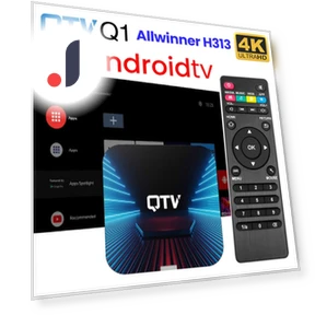 Smart TV Box — Streaming Devices, Blackin
