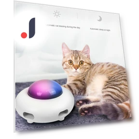 Teasing Stick Toy Feather with USB Charging — Cat Playthings, Smart Pet Supplies