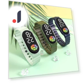 Touchscreen Digital Wristwatch — Timepieces, Mode Watches
