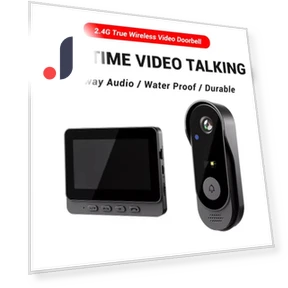 WiFi Video Doorbell — Smart Home Security, Jakemy