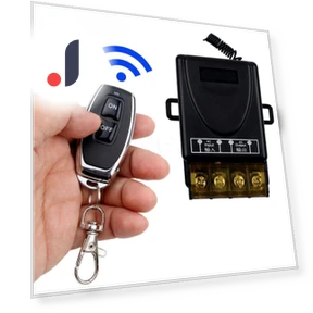 Wireless RF Smart Remote Control Transmitter Receiver — Remote Controls, ping Day