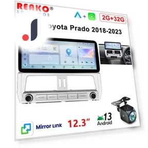 12.3-inch Touchscreen Wireless Carplay — Stereo Receivers, Reakosound