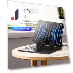 Bluetooth Keyboard Case with Magnetic Hanger — Keyboard Cases, FluxZone