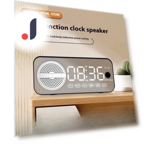 Bluetooth Speaker with Alarm Clock — Portable Audio, Wang Yi Yan Xuan