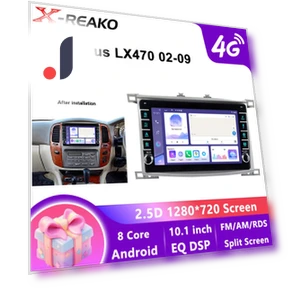 CarPlay WiFi Android 13 Car Radio with Touch Screen GPS Navigation — In-Dash, X-REAKO Global Car Radio
