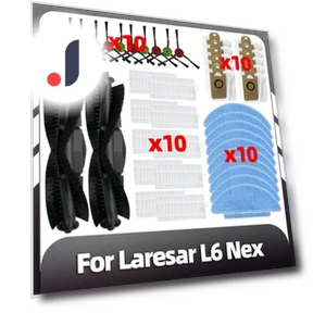 Compatible Replacement Parts for Laresar L6 Nex Robot Vacuum — Parts & Accessories, Modern Home Furnishing