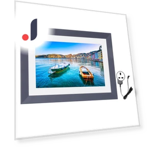 Digital Photo Frame with WiFi and Touch Screen — Digital Frames, KONNWEI