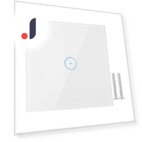 Glass Touch Panel Wi-Fi Smart Light Switch — Dimmer Switches, KONNWEI