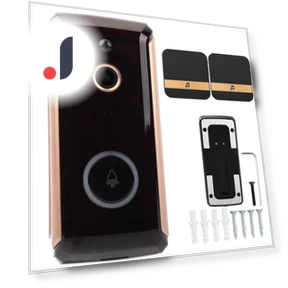 HD Wifi Video Doorbell — Smart Home Security, KONNWEI