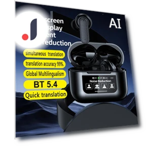 Instant Smart Voice Translator Headphones — Wireless Headsets for Powersports, Junmaocun