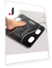 Intelligent Digital Scale for Weight and Fat — Weight Management Tools, DC-HOME Textile
