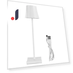 LED Desk Lamp with USB Charging — Study & Desk Lighting, KONNWEI