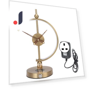 LED Lamp Clock — Desk & Shelf, KONNWEI