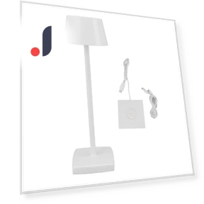 LED Wireless Desk Lamp with Touch Switch — Desk & Table Lighting, KONNWEI