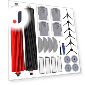 Main Side Brush, Hepa Filter, Mop Pads, Dust Bags Spare Parts — Parts & Accessories, Modern Home Furnishing