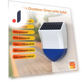 Outdoor Smart Siren — Smart Home Security, Modern Home Furnishing