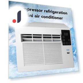 Portable Air Conditioner with Universal Touch Remote Control — Cooling Solutions, Modern Home Furnishing