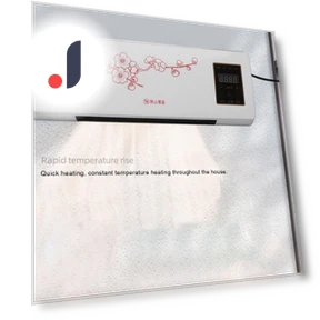 Portable Wall-Mounted Heater Fan — Portable Heating Solutions, Modern Home Furnishing
